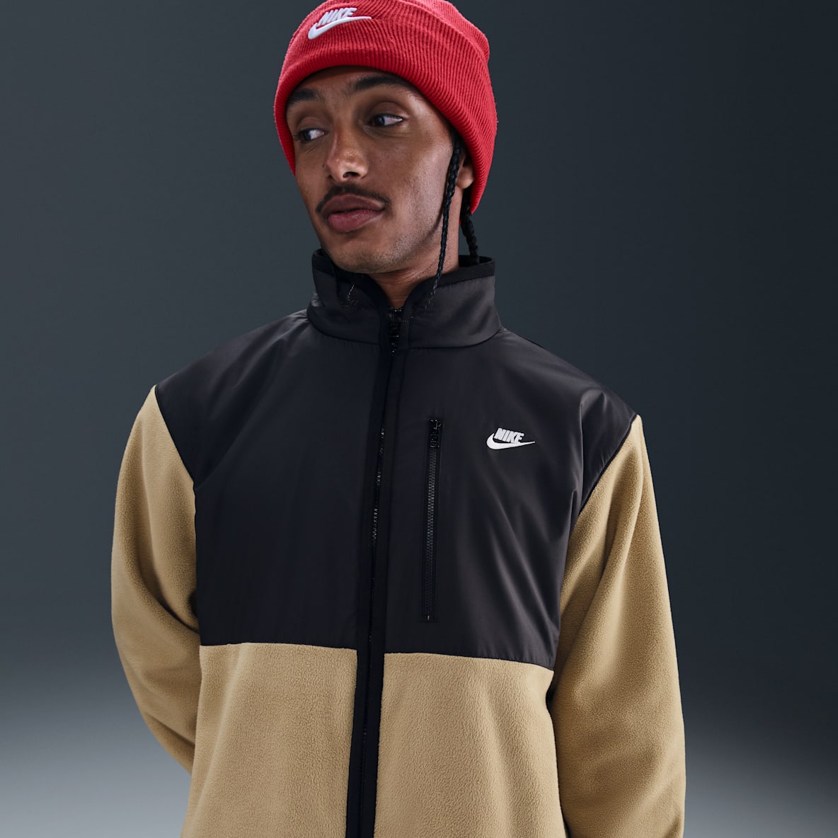 Nike Brown Therma-FIT Jackets. Nike.com